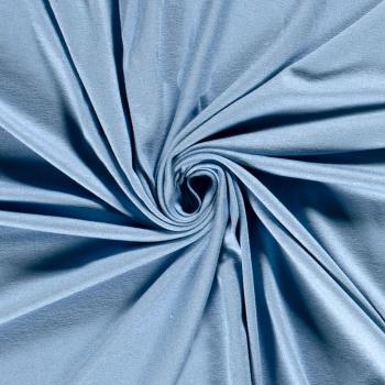 Preview: Viskosejersey Uni Babyblau